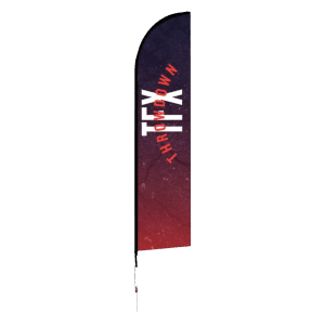 14ft Large Feather Angled Flag
