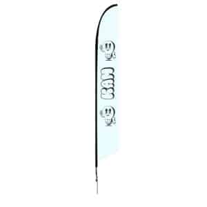 18ft X-Large Feather Angled Flag