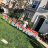 Durable 4mm Coroplast letters for outdoor signage with long-lasting impact