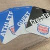 Event passes with custom designs for concerts and sporting events