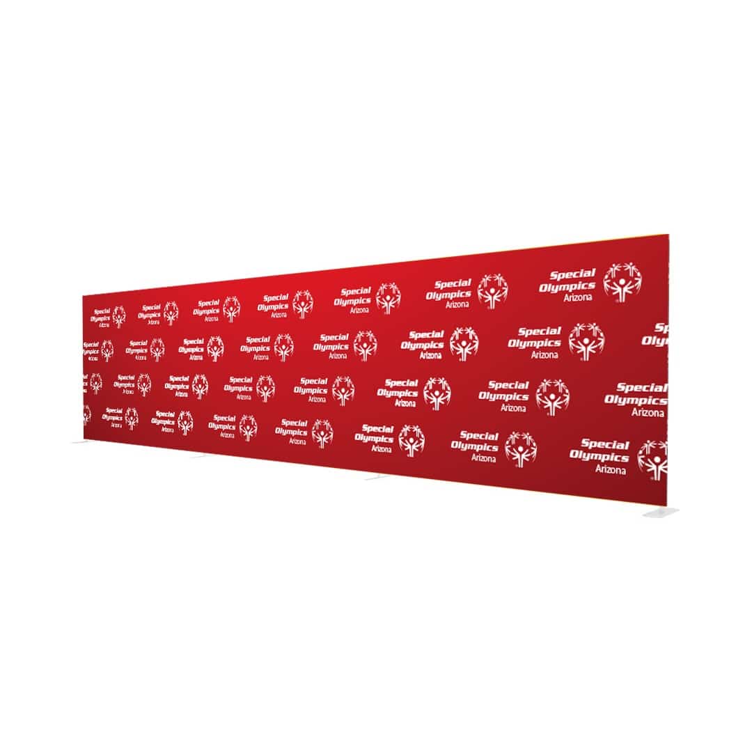 30ft x 7.5ft Straight Tension Fabric Display