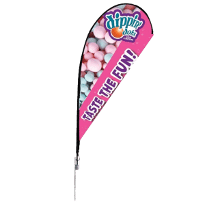 7ft Small Teardrop Flag