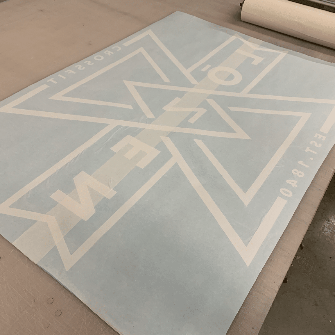 Custom platform decals to enhance your gym’s aesthetic