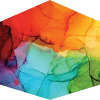 Vibrant dye-sublimated face masks with custom gym branding