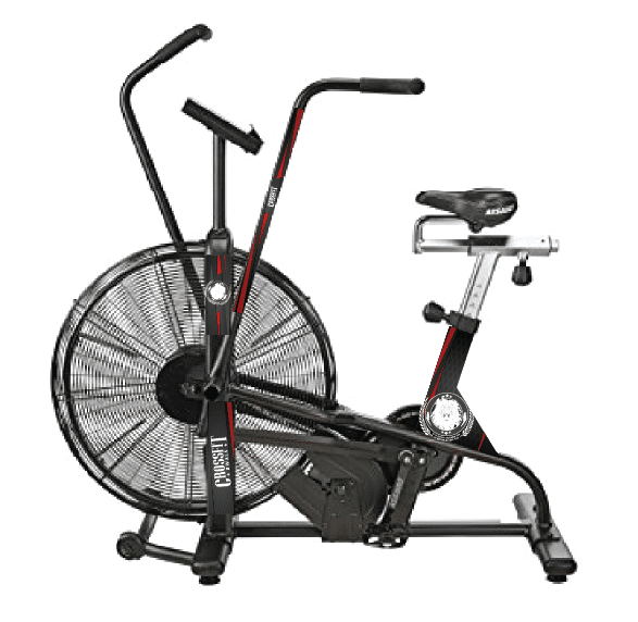 Custom Assault Bike decals to distinguish gym equipment