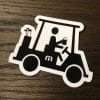 Custom die cut vinyl stickers in any shape with matte or gloss finish