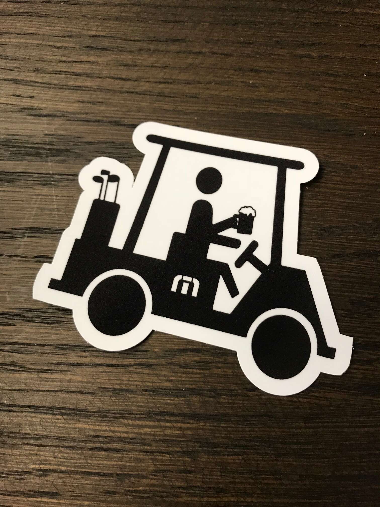 Custom die cut vinyl stickers in any shape with matte or gloss finish