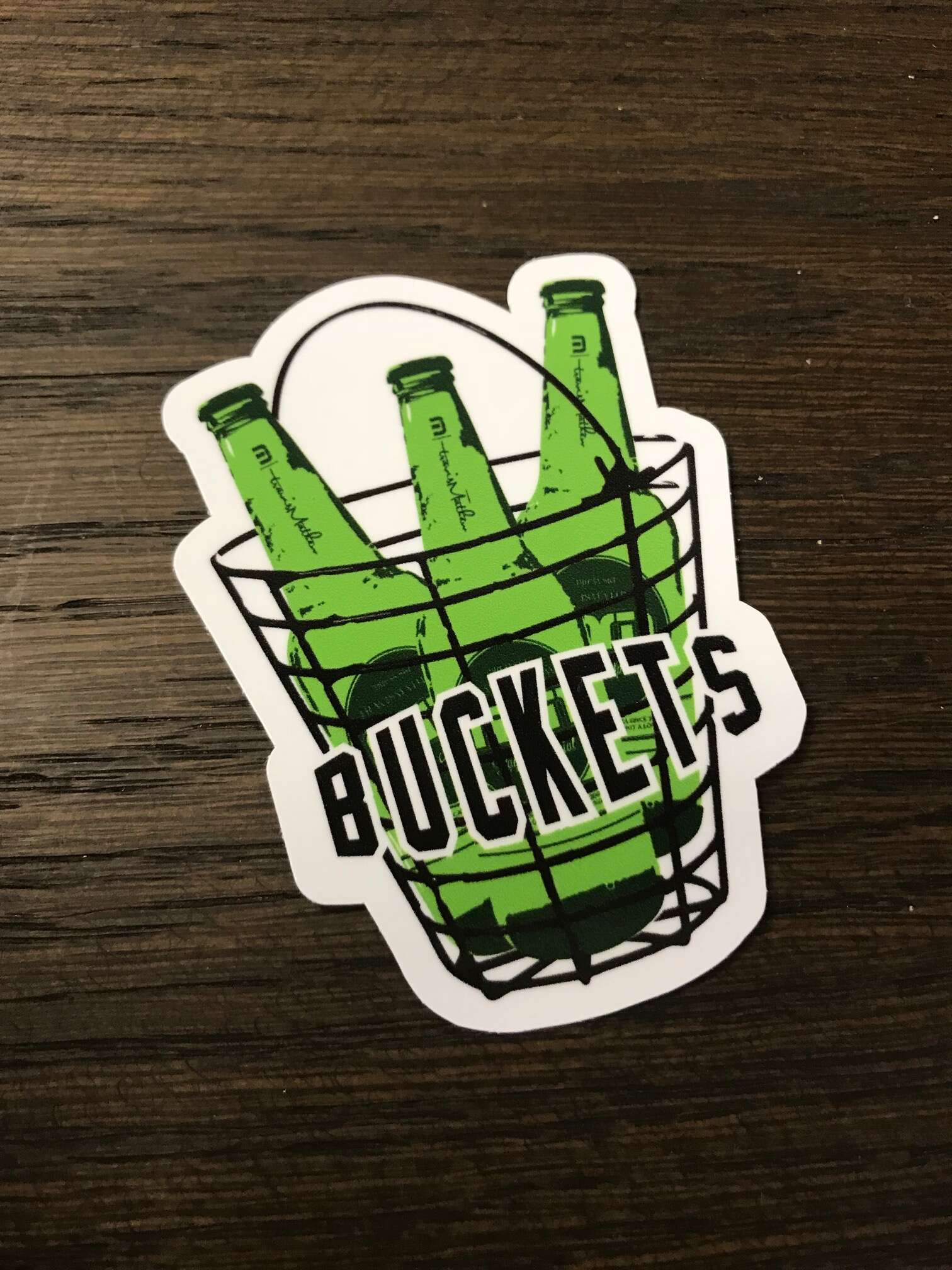 Durable die cut stickers resistant to scratching, water, and sunlight