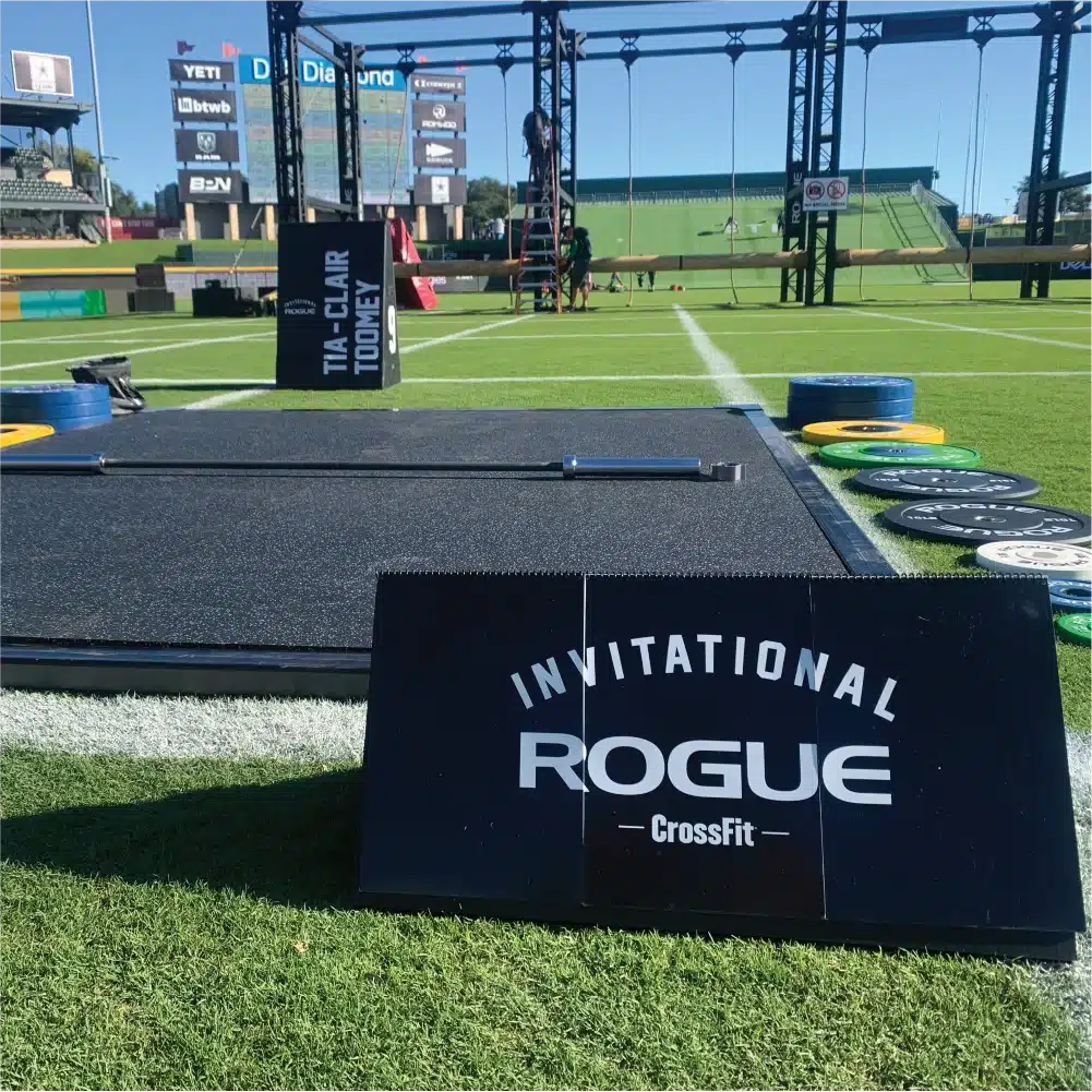 Personalized competition flipbooks to display event numbers