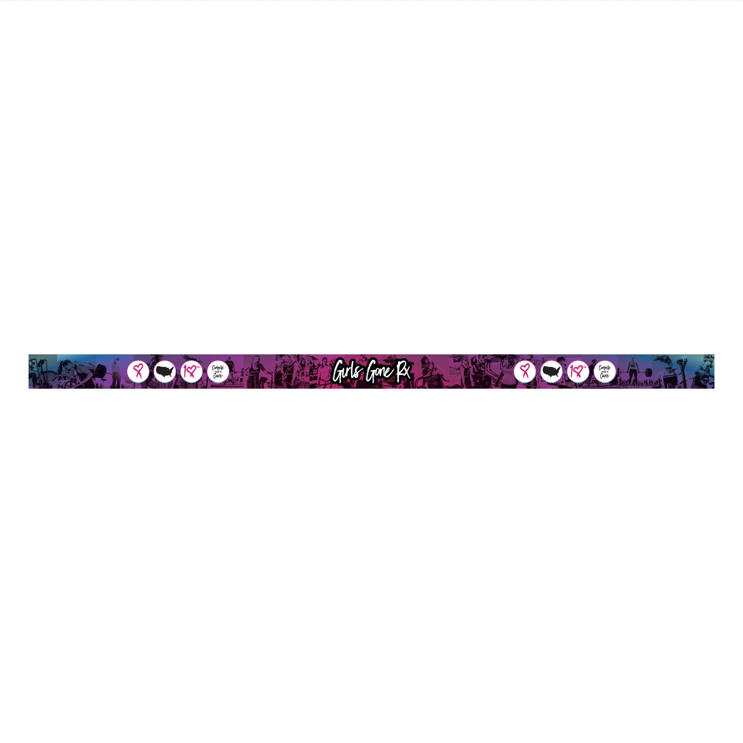 GGRX floor grid decal for organized gym layouts