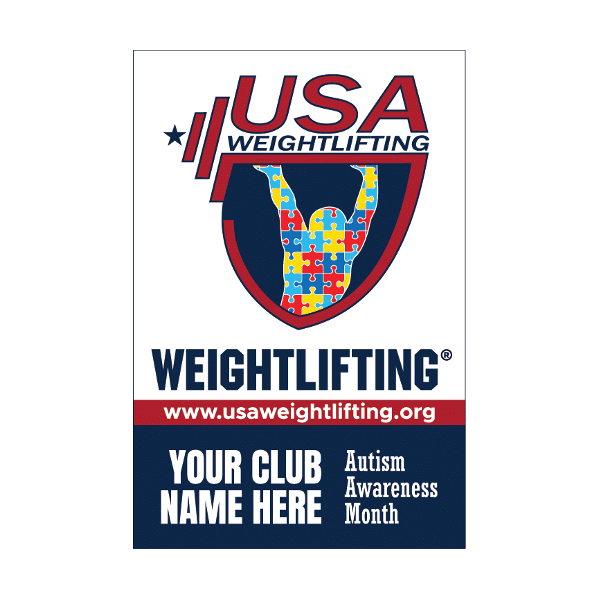 USAW Autism Awareness Banner