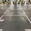 Competition-grade floor graphics for gyms, textured vinyl for safe and tough workouts.