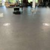 Eye-catching floor markers for ensuring proper social distancing