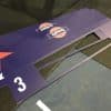 Custom A-frame lane markers for CrossFit event organization