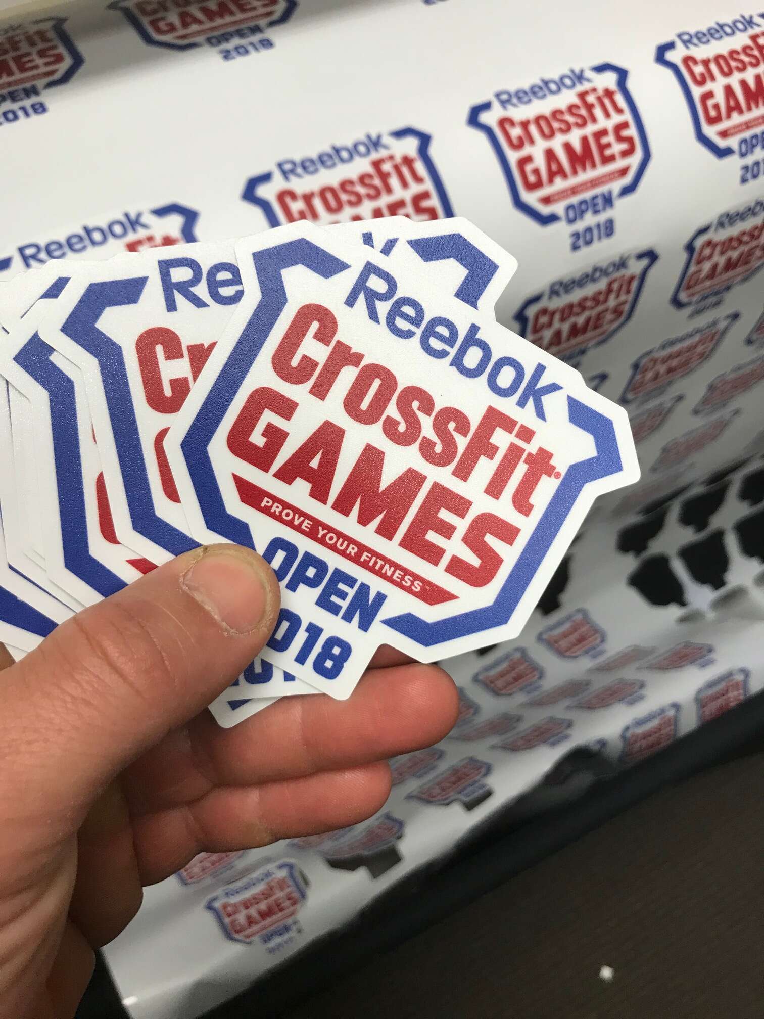 Peel-and-stick die cut decals for personalized branding
