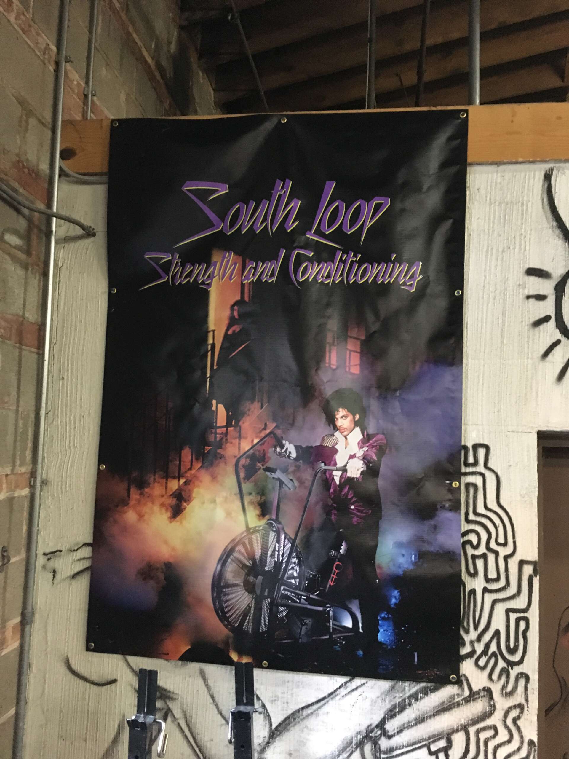 Durable 13 oz vinyl banner directing attendees at competitions