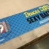 Durable 4MM plastic name signs for fitness competitions