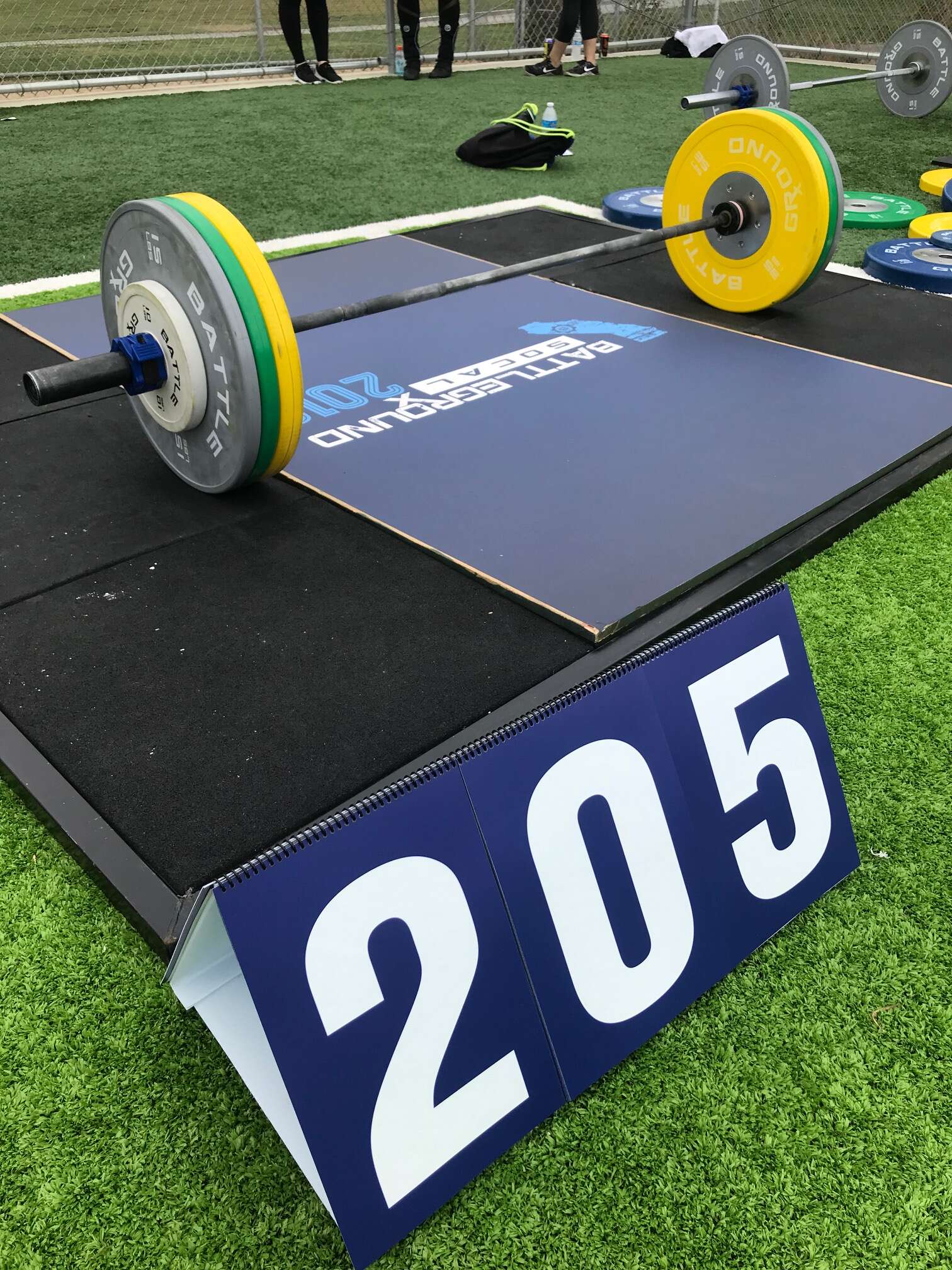 High-quality plastic nameplates for athletic events