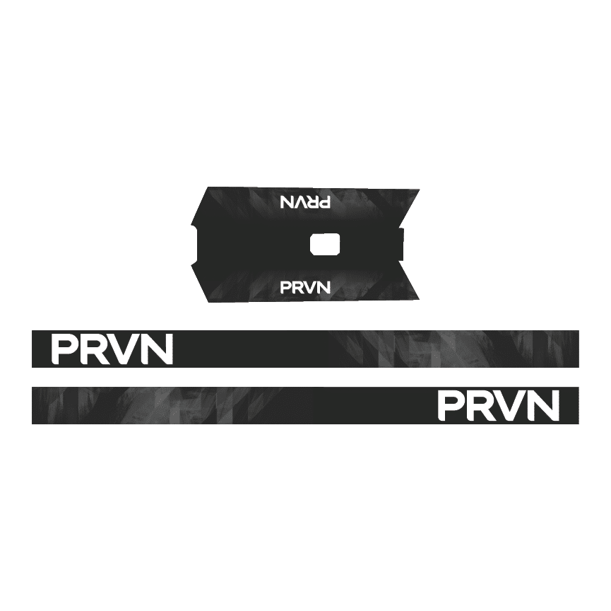Custom decals for personalizing rower equipment in gyms.