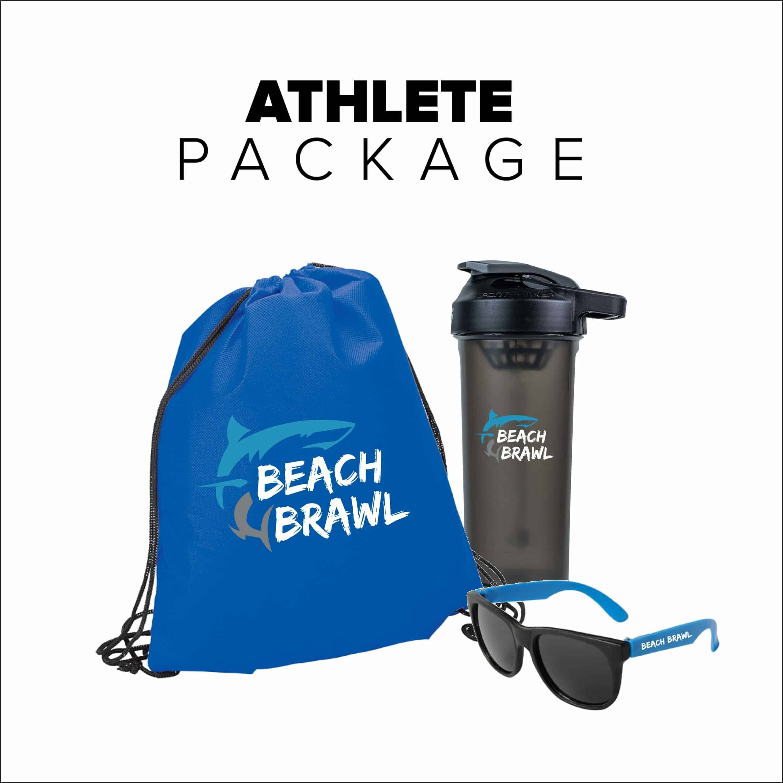 Custom athlete gear packages for fitness events