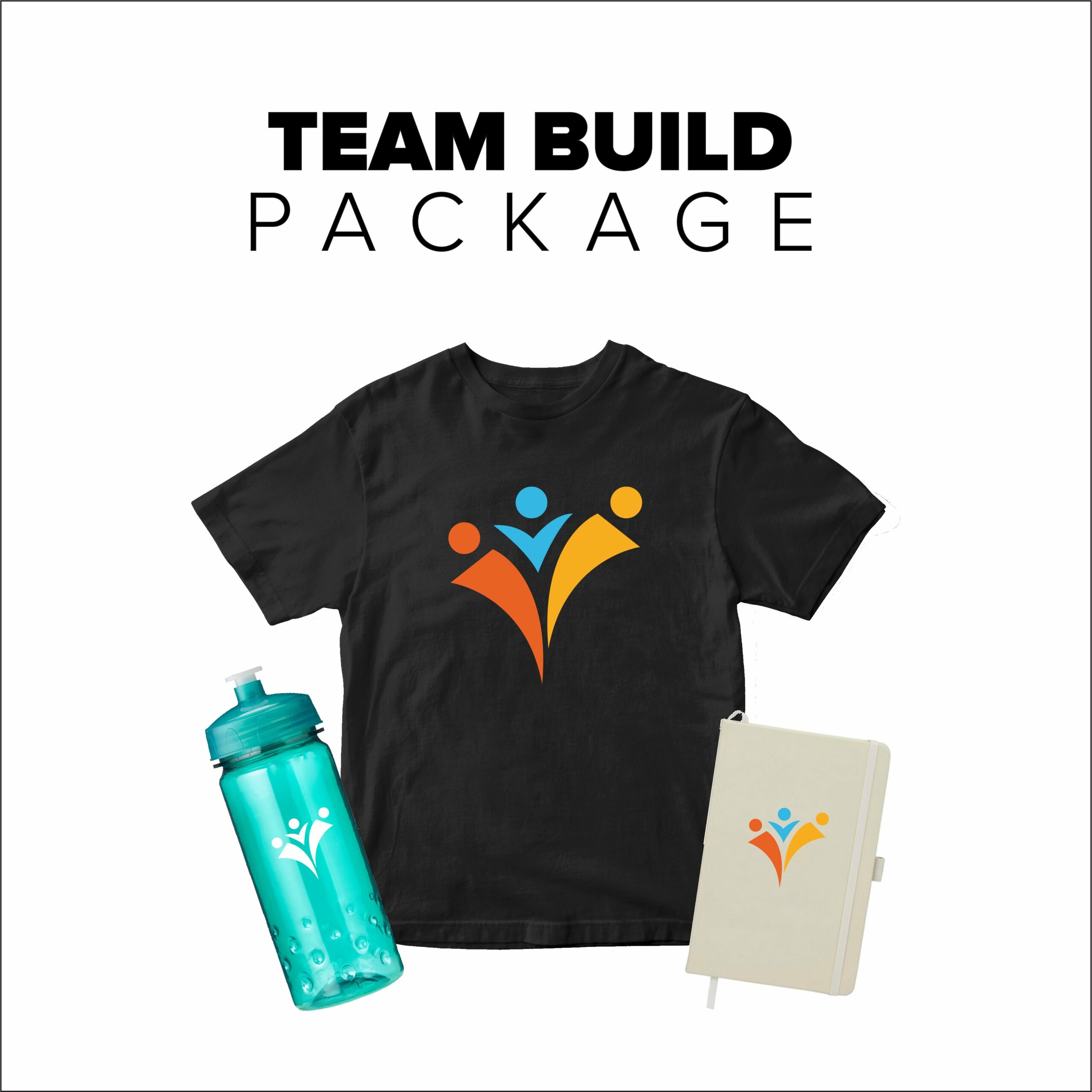 Customizable swag for team building events