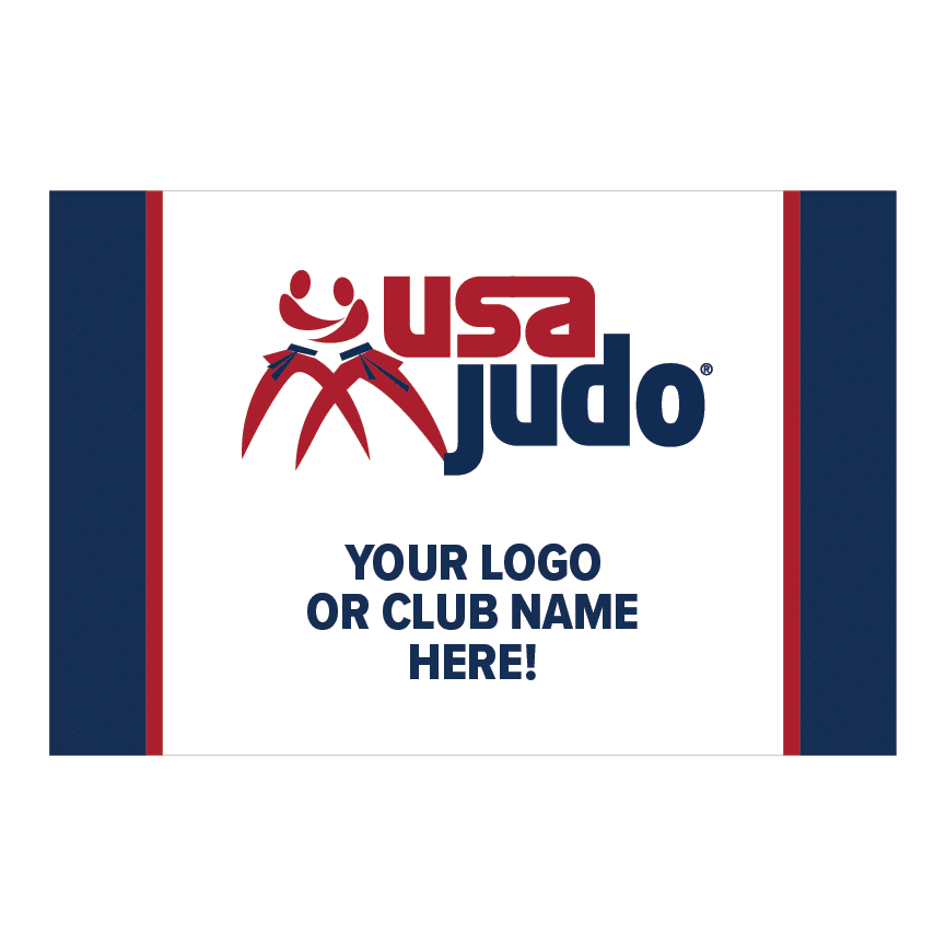 Official USA Judo pennant banner showcasing dojo pride