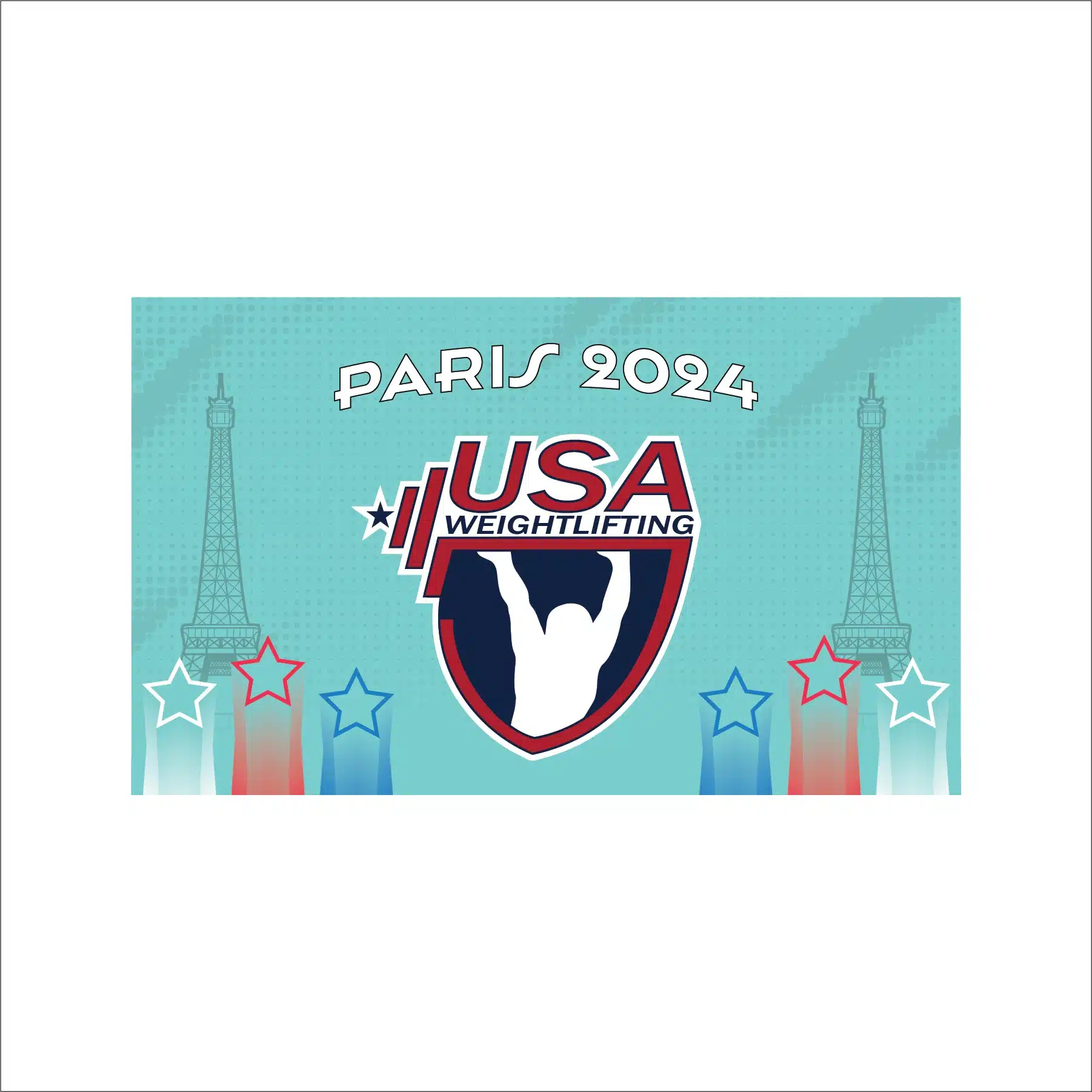 USAW Paris 2024 – Horizontal Banner