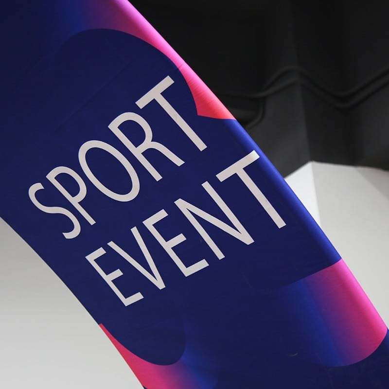 Portable tradeshow arch for booth entrances