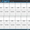 Gym branding dry erase board for daily and benchmark WODs