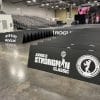 Large Coroplast A-Frame sign for events, with bold graphics for visibility and direction.