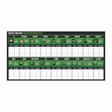 Branded dry erase board for CrossFit workout tracking