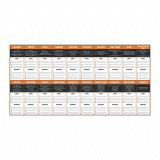 Durable Hero board for displaying daily WODs and gym schedules