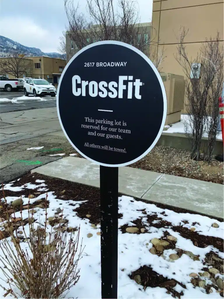 Comprehensive exterior signage solution from design to installation