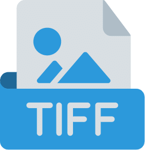 TIFF high‑resolution image file icon