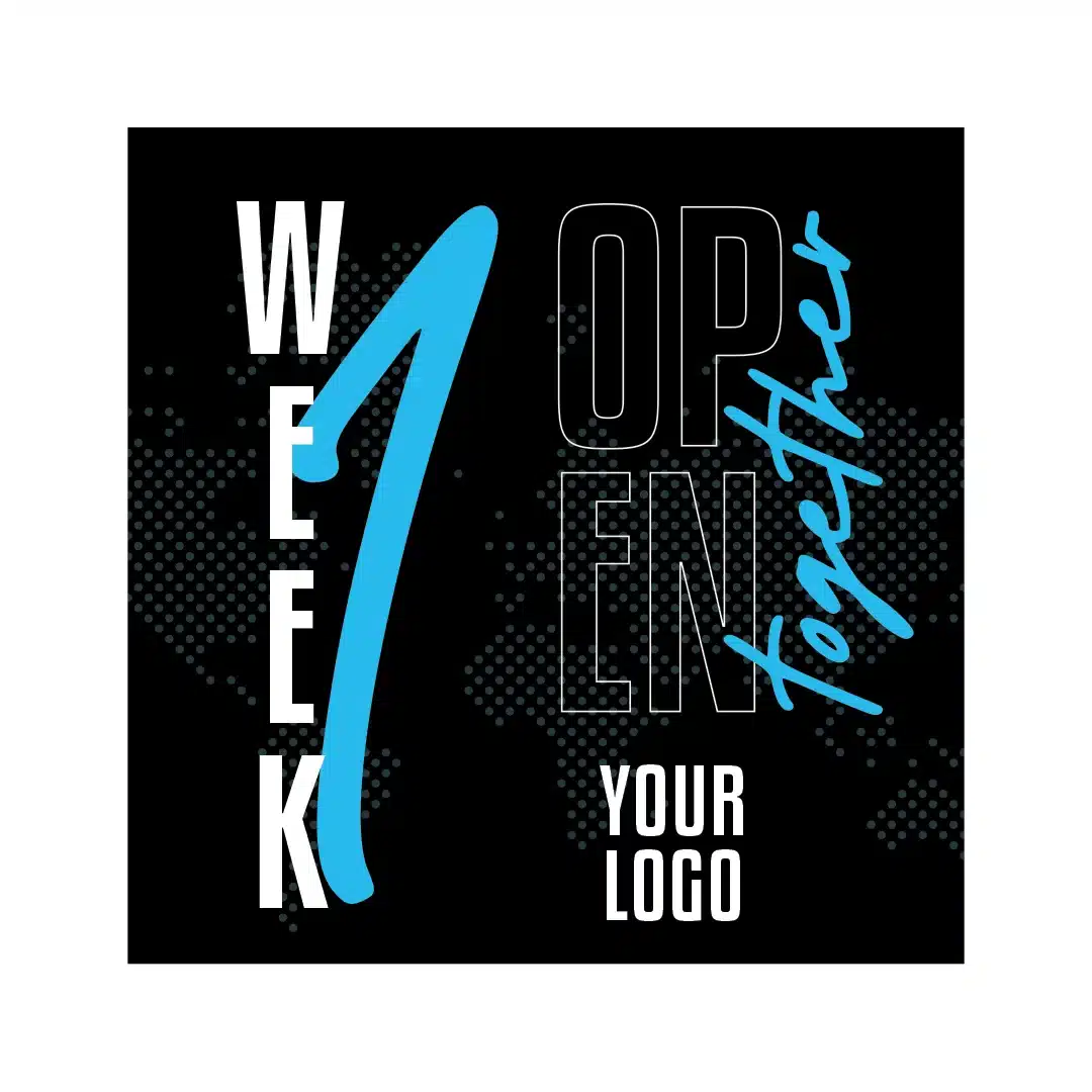 CrossFit Open Coroplast Sign