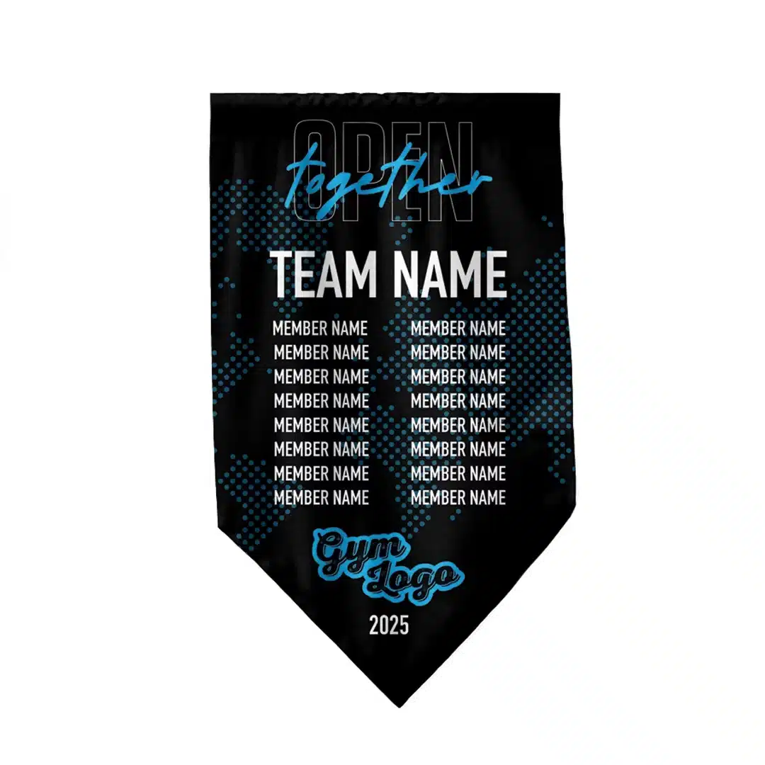CrossFit Open Pennant Banner