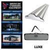 Luxe Retractable Banner Stand with vinyl graphic