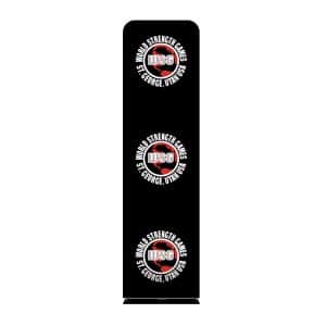 WSG 2′ x 7.5′ Straight Tension Fabric Display