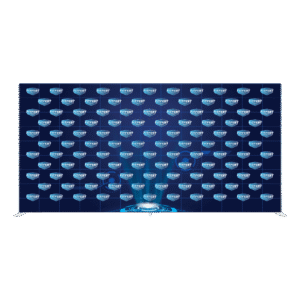 20ft x 10ft Straight Tension Fabric Display