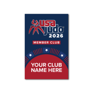 USA Judo Club Banner 2026