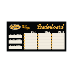 CrossFit Open Leaderboard