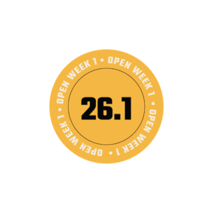 CrossFit Open Stickers: Week 1