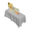 Straight Desktop Banner Stand